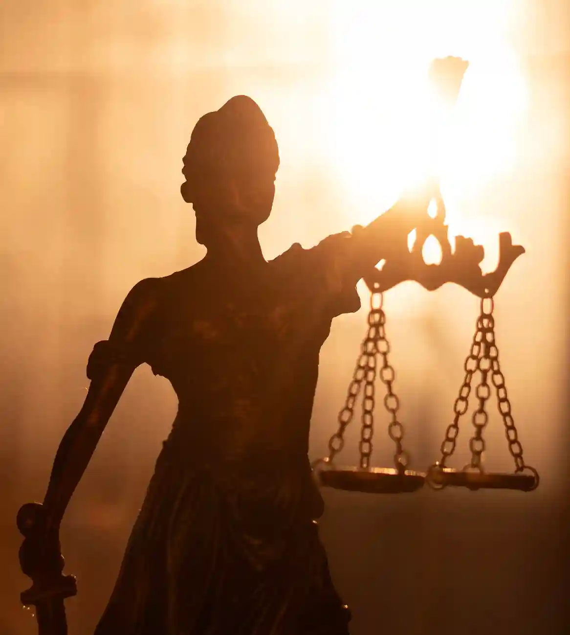 Statue of Lady Justice. Symbol of fair treatment under law